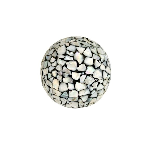 Trinket Box Mosaic Mother of Pearl Oval Round Jewellery Box Unique Gift